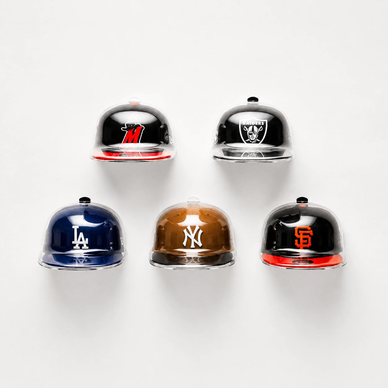 Five Pack Cap Display